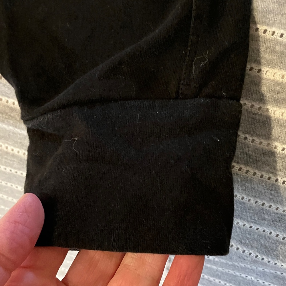 PINK Victoria's Secret Black Fleece Joggers - Picture 8 of 8